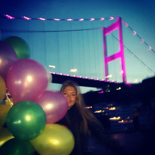 Graphic designer Tuba Kadıoğlu